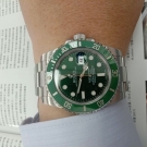 流當手錶拍賣 原裝 ROLEX 勞力士 116610LV 綠水鬼 9成5新 喜歡價可議