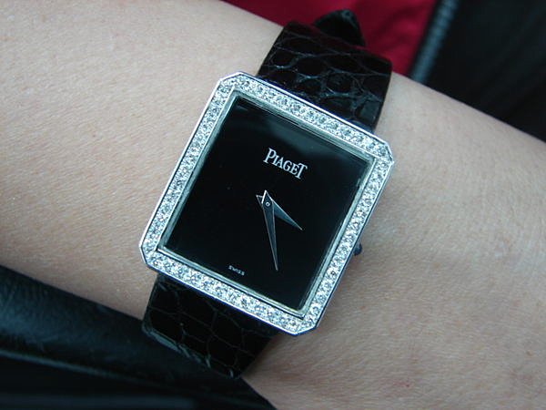 台中流當品拍賣 流當手錶 原裝 PIAGET 伯爵 Protocole 大使 18K金 女錶 9成新