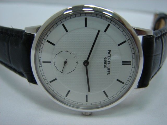 台中流當手錶拍賣 流當品拍賣 原裝 PATEK PHILPPE 百達翡麗 3893 18K金 男錶
